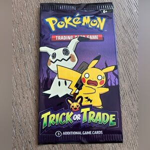 Pokemon Trick Or Trade Halloween 2023 Pack Trading Card Game Sealed